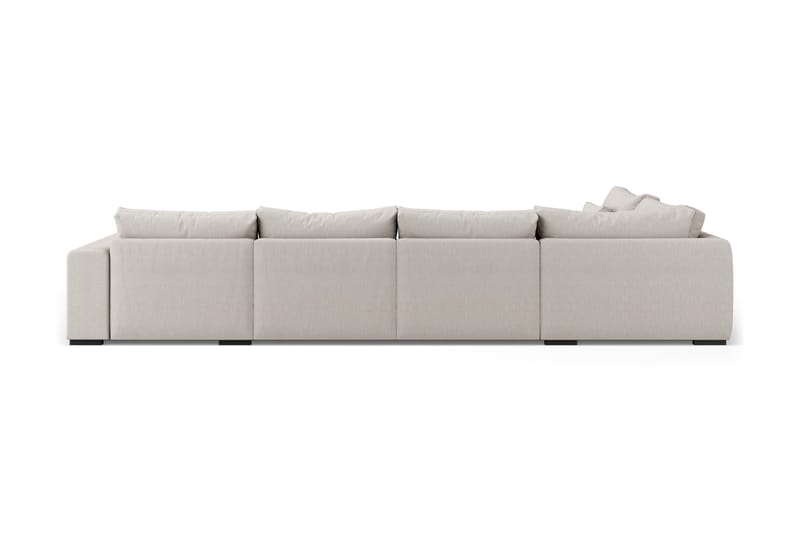 U-modulsoffa Dubai med Divan Höger - Beige - Möbler - Soffa - Modulsoffa - Komplett modulsoffa