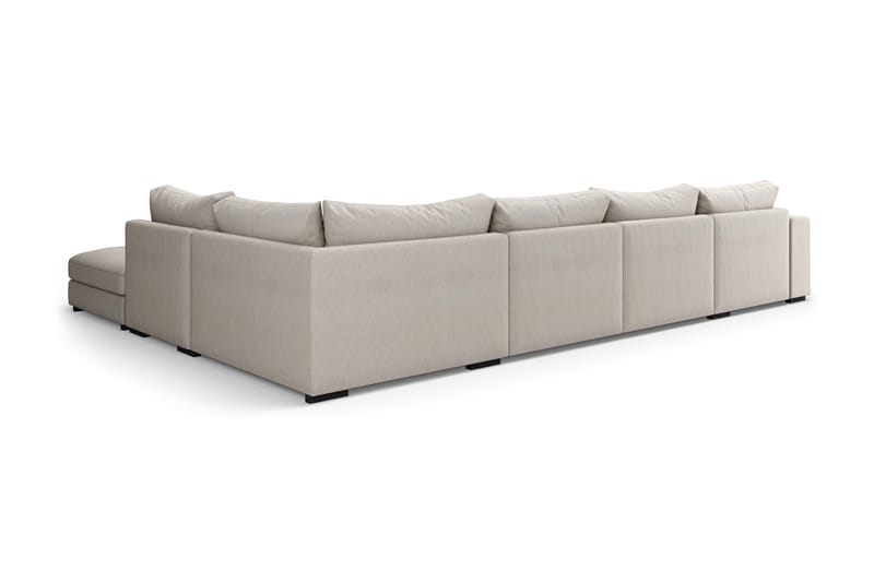 U-modulsoffa Dubai med Divan Vänster - Beige - Möbler - Soffa - Modulsoffa - Komplett modulsoffa