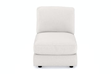 Arken 1-sits Mittmodul i Bouclé 70 cm bred - Vit - Möbler - Soffa - Modulsoffa - Mittmodul