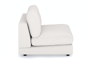 Arken 1-sits Mittmodul i Bouclé 90 cm bred - Vit - Möbler - Soffa - Modulsoffa - Mittmodul