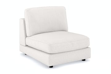 Arken 1-sits Mittmodul i Bouclé 90 cm bred - Vit - Möbler - Soffa - Modulsoffa - Mittmodul