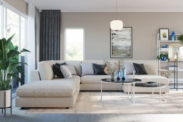 Arken 1-sits Mittmodul i Manchester 70 cm bred - Beige - Möbler - Soffa - Modulsoffa - Mittmodul