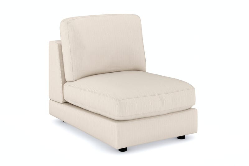 Arken 1-sits Mittmodul i Manchester 70 cm bred - Beige - Möbler - Soffa - Modulsoffa - Mittmodul