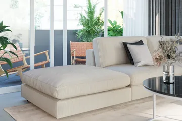 Arken 1-sits Mittmodul i Manchester 70 cm bred - Beige - Möbler - Soffa - Modulsoffa - Mittmodul