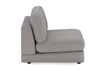 Arken 1-sits Mittmodul i Manchester 70 cm bred - Mörkgrå - Möbler - Soffa - Modulsoffa - Mittmodul