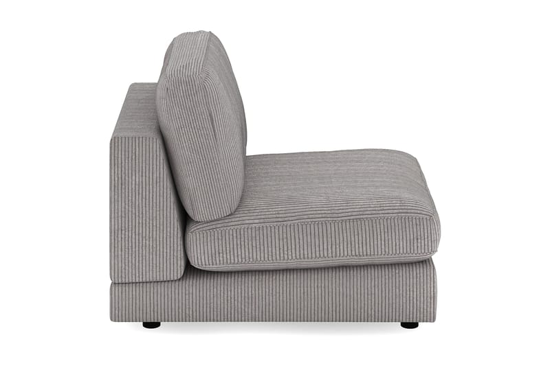 Arken 1-sits Mittmodul i Manchester 70 cm bred - Mörkgrå - Möbler - Soffa - Modulsoffa - Mittmodul