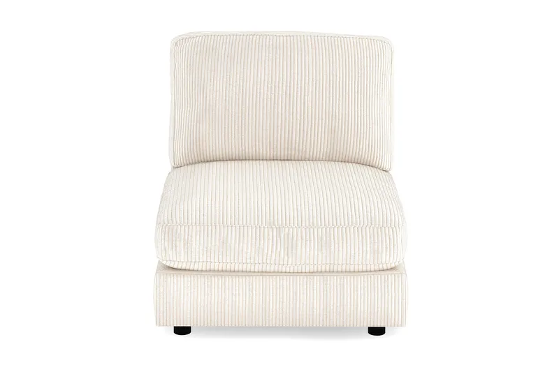 Arken 1-sits Mittmodul i Manchester 90 cm bred - Beige - Möbler - Soffa - Modulsoffa - Mittmodul