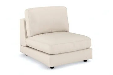Arken 1-sits Mittmodul i Manchester 90 cm bred - Beige - Möbler - Soffa - Modulsoffa - Mittmodul