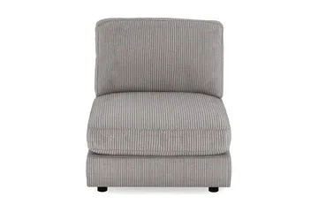 Arken 1-sits Mittmodul i Manchester 90 cm bred - Mörkgrå - Möbler - Soffa - Modulsoffa - Mittmodul