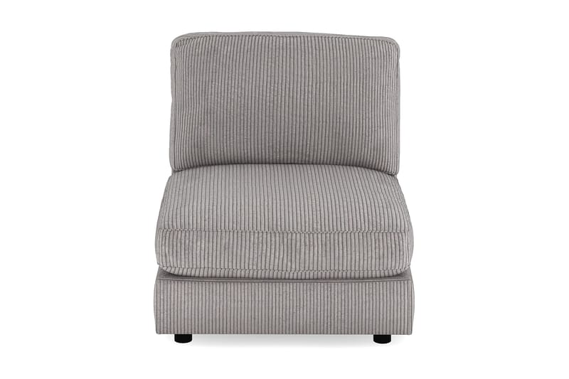 Arken 1-sits Mittmodul i Manchester 90 cm bred - Mörkgrå - Möbler - Soffa - Modulsoffa - Mittmodul