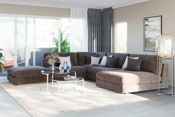 Arken 1-sits Mittmodul i Sammet 70 cm bred - Brun - Möbler - Soffa - Modulsoffa - Mittmodul