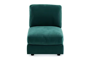 Arken 1-sits Mittmodul i Sammet 70 cm bred - Grön - Möbler - Soffa - Modulsoffa - Mittmodul