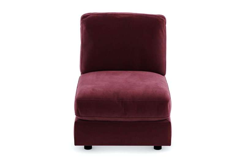 Arken 1-sits Mittmodul i Sammet 70 cm bred - Lila - Möbler - Soffa - Modulsoffa - Mittmodul