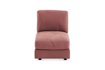 Arken 1-sits Mittmodul i Sammet 70 cm bred - Rosa - Möbler - Soffa - Modulsoffa - Mittmodul