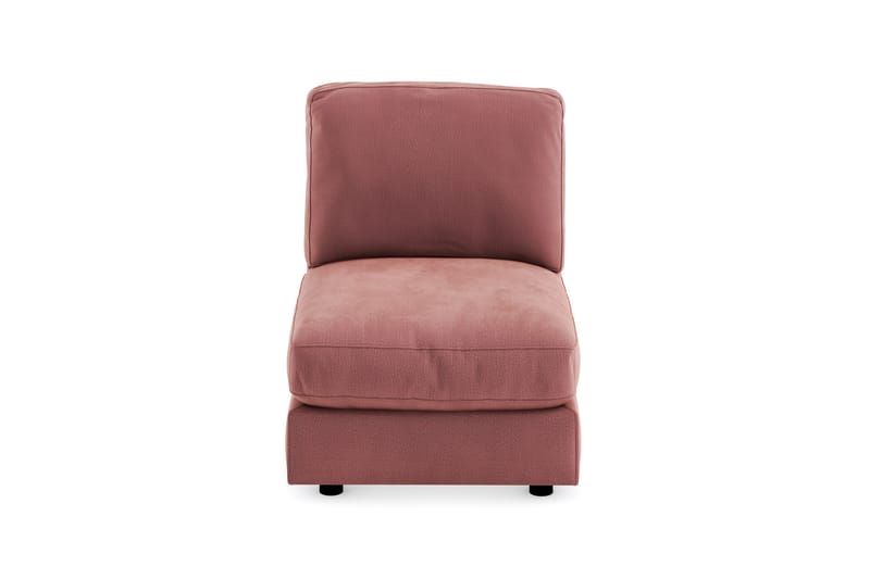 Arken 1-sits Mittmodul i Sammet 70 cm bred - Rosa - Möbler - Soffa - Modulsoffa - Mittmodul