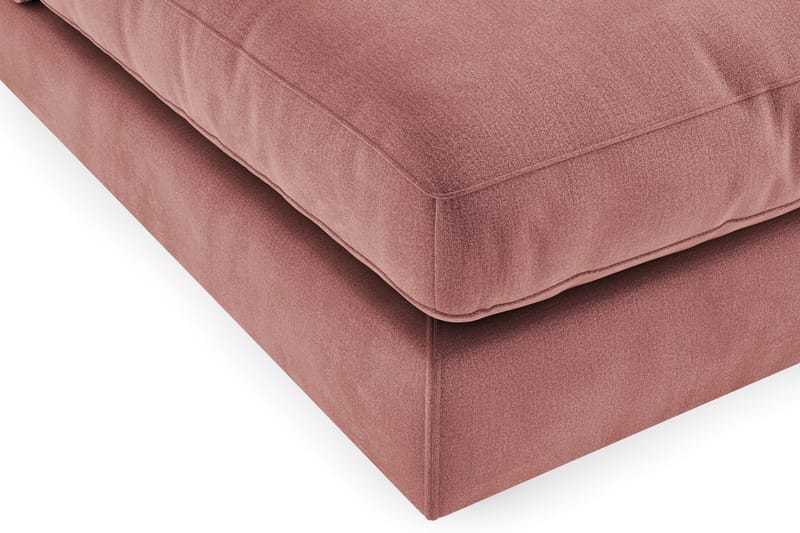 Arken 1-sits Mittmodul i Sammet 70 cm bred - Rosa - Möbler - Soffa - Modulsoffa - Mittmodul