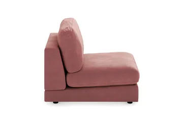 Arken 1-sits Mittmodul i Sammet 70 cm bred - Rosa - Möbler - Soffa - Modulsoffa - Mittmodul