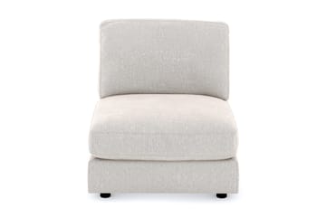Arken 1-sits Mittmodul i Sammet 90 cm bred - Krämvit - Möbler - Soffa - Modulsoffa - Mittmodul