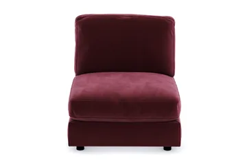 Arken 1-sits Mittmodul i Sammet 90 cm bred - Lila - Möbler - Soffa - Modulsoffa - Mittmodul