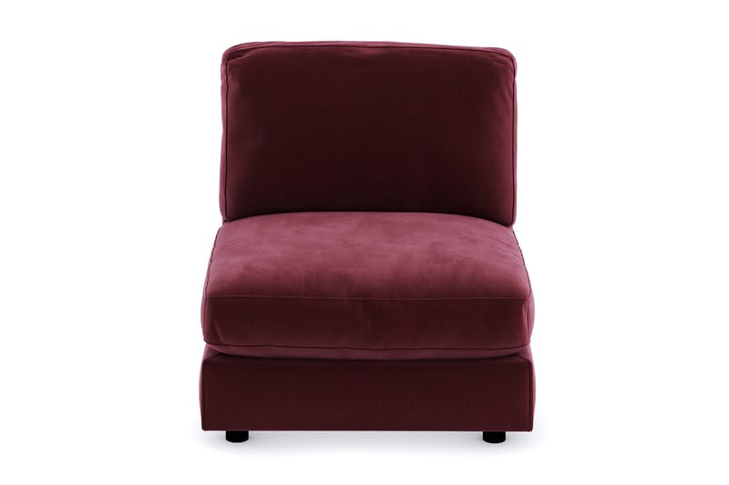 Arken 1-sits Mittmodul i Sammet 90 cm bred - Lila - Möbler - Soffa - Modulsoffa - Mittmodul