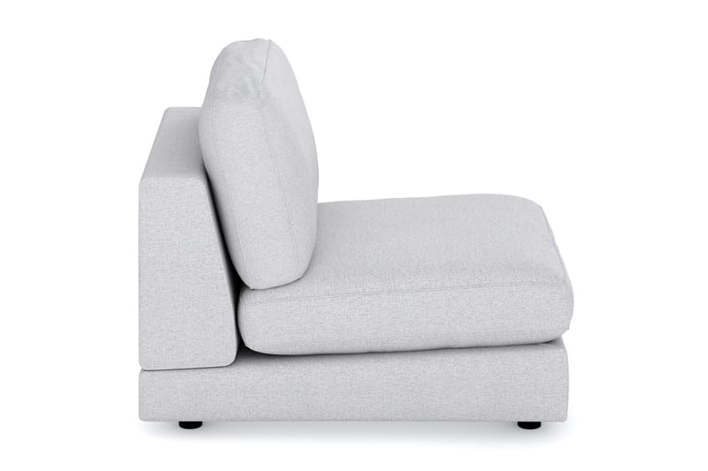 Arken 1-sits Mittmodul i Tyg 70 cm bred - Ljusgrå - Möbler - Soffa - Modulsoffa - Mittmodul