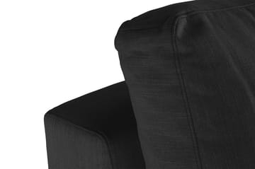 Arken 1-sits Mittmodul i Tyg 70 cm bred - Svart - Möbler - Soffa - Modulsoffa - Mittmodul