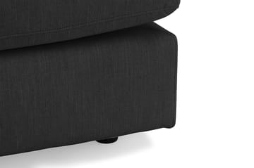 Arken 1-sits Mittmodul i Tyg 70 cm bred - Svart - Möbler - Soffa - Modulsoffa - Mittmodul