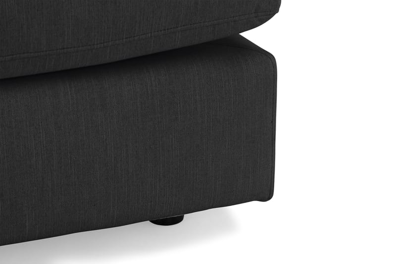 Arken 1-sits Mittmodul i Tyg 70 cm bred - Svart - Möbler - Soffa - Modulsoffa - Mittmodul