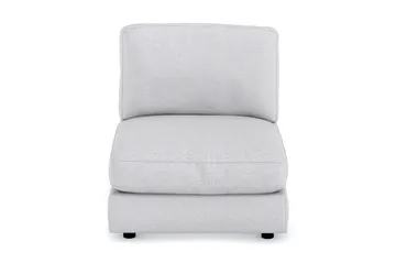 Arken 1-sits Mittmodul i Tyg 90 cm bred - Ljusgrå - Möbler - Soffa - Modulsoffa - Mittmodul