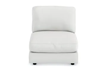 Arken 1-sits Mittmodul i Tyg 90 cm bred - Ljusgrå - Möbler - Soffa - Modulsoffa - Mittmodul