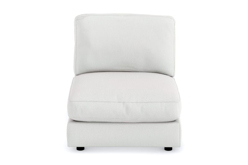 Arken 1-sits Mittmodul i Tyg 90 cm bred - Ljusgrå - Möbler - Soffa - Modulsoffa - Mittmodul