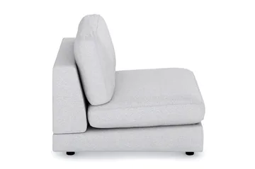 Arken 1-sits Mittmodul i Tyg 90 cm bred - Ljusgrå - Möbler - Soffa - Modulsoffa - Mittmodul