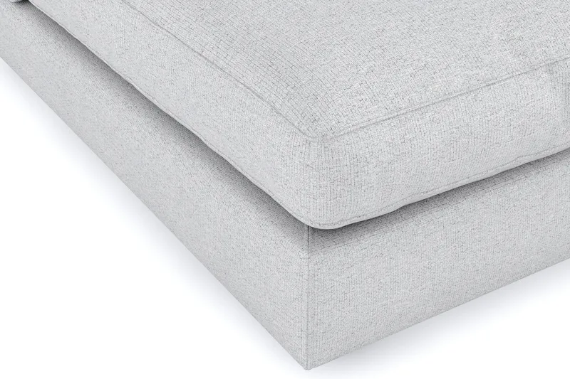 Arken 1-sits Mittmodul i Tyg 90 cm bred - Ljusgrå - Möbler - Soffa - Modulsoffa - Mittmodul