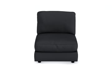Arken 1-sits Mittmodul i Tyg 90 cm bred - Svart - Möbler - Soffa - Modulsoffa - Mittmodul