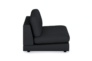 Arken 1-sits Mittmodul i Tyg 90 cm bred - Svart - Möbler - Soffa - Modulsoffa - Mittmodul