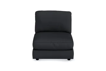 Arken 1-sits Mittmodul i Tyg 90 cm bred - Svart - Möbler - Soffa - Modulsoffa - Mittmodul
