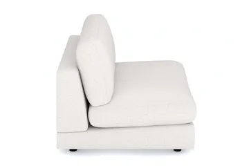 Arken 2-sits Mittmodul i Bouclé 120 cm bred - Vit - Möbler - Soffa - Modulsoffa - Mittmodul