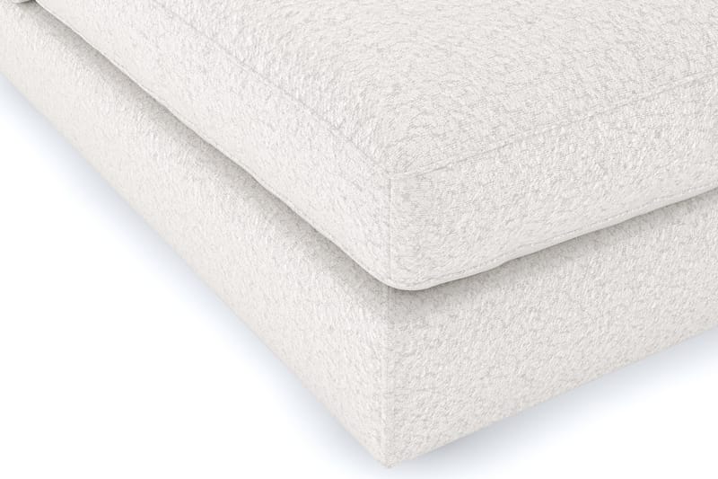 Arken 2-sits Mittmodul i Bouclé 120 cm bred - Vit - Möbler - Soffa - Modulsoffa - Mittmodul