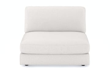 Arken 2-sits Mittmodul i Bouclé 120 cm bred - Vit - Möbler - Soffa - Modulsoffa - Mittmodul