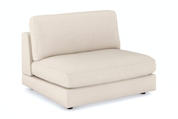 Arken 2-sits Mittmodul i Manchester 120 cm bred - Beige - Möbler - Soffa - Modulsoffa - Mittmodul