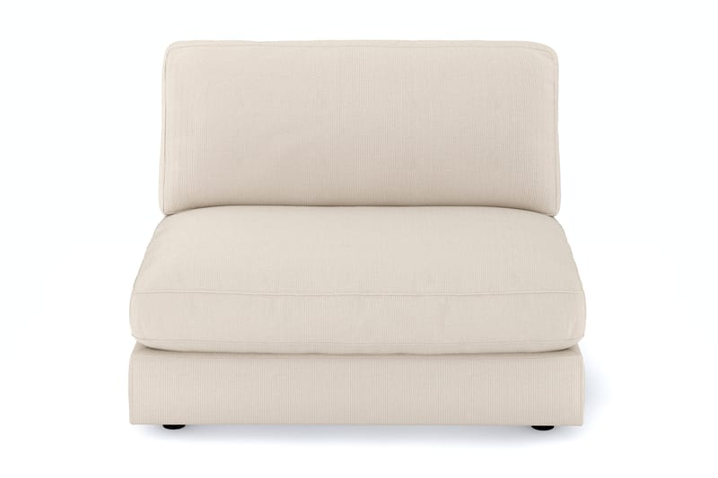 Arken 2-sits Mittmodul i Manchester 120 cm bred - Beige - Möbler - Soffa - Modulsoffa - Mittmodul