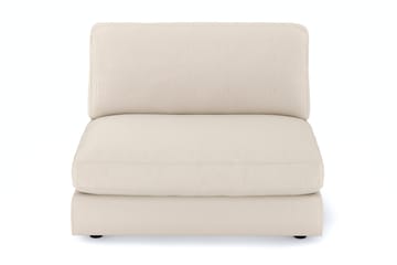 Arken 2-sits Mittmodul i Manchester 120 cm bred - Beige - Möbler - Soffa - Modulsoffa - Mittmodul