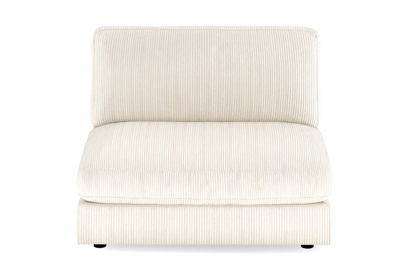 Arken 2-sits Mittmodul i Manchester 120 cm bred - Beige - Möbler - Soffa - Modulsoffa - Mittmodul