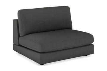 Arken 2-sits Mittmodul i Manchester 120 cm bred - Mörkgrå - Möbler - Soffa - Modulsoffa - Mittmodul