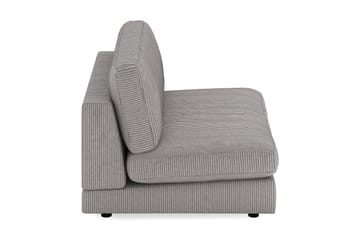 Arken 2-sits Mittmodul i Manchester 120 cm bred - Mörkgrå - Möbler - Soffa - Modulsoffa - Mittmodul