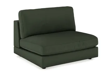 Arken 2-sits Mittmodul i Manchester 120 cm bred - Mörkgrön - Möbler - Soffa - Modulsoffa - Mittmodul