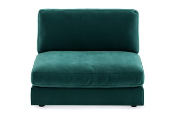 Arken 2-sits Mittmodul i Sammet 120 cm bred - Grön - Möbler - Soffa - Modulsoffa - Mittmodul