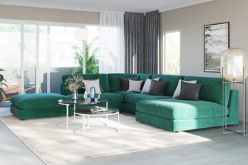 Arken 2-sits Mittmodul i Sammet 120 cm bred - Grön - Möbler - Soffa - Modulsoffa - Mittmodul