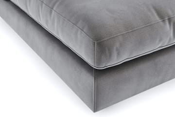 Arken 2-sits Mittmodul i Sammet 120 cm bred - Mörkgrå - Möbler - Soffa - Modulsoffa - Mittmodul