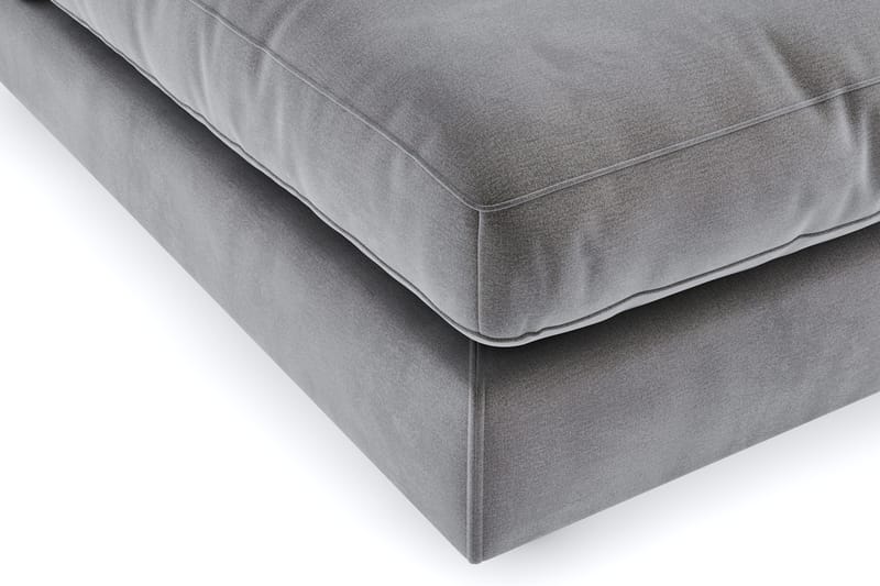 Arken 2-sits Mittmodul i Sammet 120 cm bred - Mörkgrå - Möbler - Soffa - Modulsoffa - Mittmodul